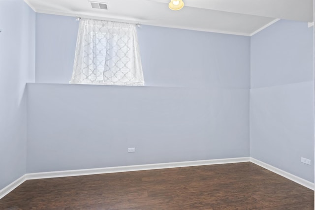 22514 Plum Creek Dr, Sauk Village, IL 60411 - unfurnished room with wood finished floors and ornamental molding