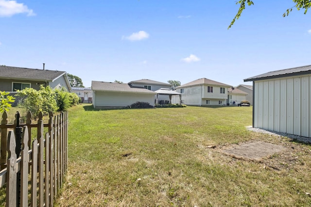 22514 Plum Creek Dr, Sauk Village, IL 60411 - view of yard featuring a gazebo