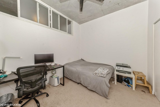235 W Van Buren St Unit 1705, Chicago, IL 60607 - bedroom featuring carpet and an office area