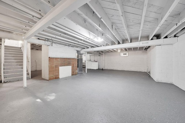 17841 Lorenz Ave, Lansing, IL 60438 - basement featuring stairs