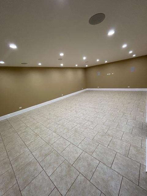 2277 S Westwood Ln, Palatine, IL 60067 - below grade area featuring recessed lighting