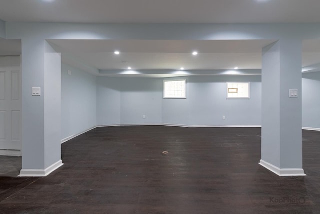 9340 S Elizabeth St, Chicago, IL 60620 - basement featuring wood finished floors and recessed lighting