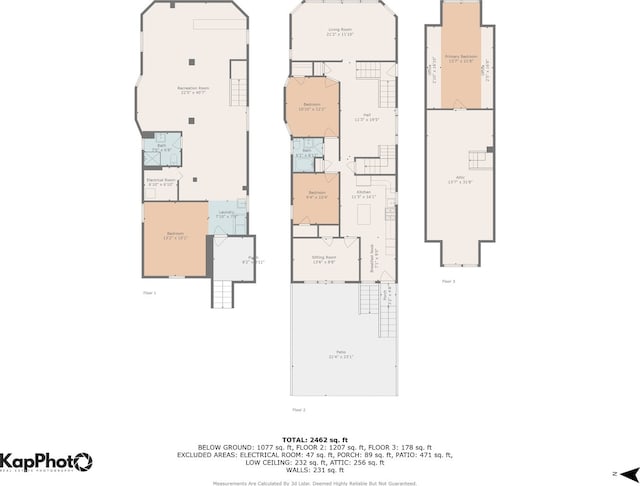 9340 S Elizabeth St, Chicago, IL 60620 - view of property floor plan
