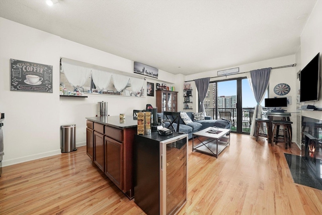 41 E 8th St Unit 1404, Chicago, IL 60605 - bar featuring light wood-type flooring and baseboards
