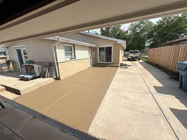 5428 138th St, Crestwood, IL 60418 - view of patio / terrace featuring concrete driveway