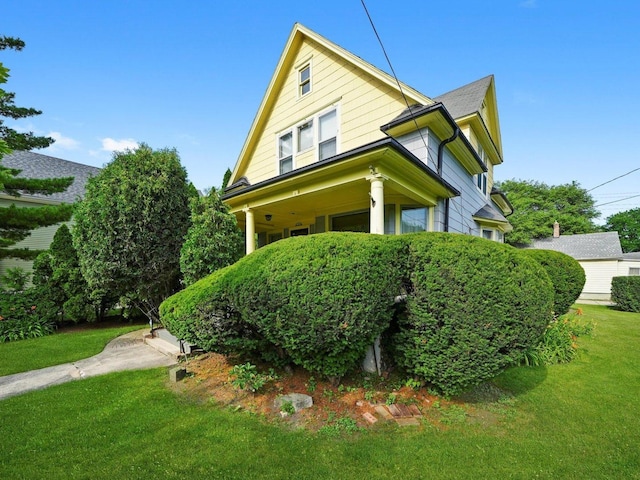 31 Bluff Ave, La Grange, IL 60525 - view of home's exterior with a yard