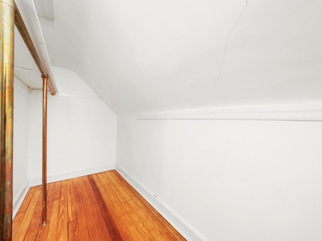 31 Bluff Ave, La Grange, IL 60525 - additional living space with vaulted ceiling and light wood-style floors