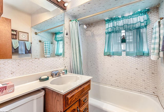 3855 W 107th St, Chicago, IL 60655 - full bathroom with vanity and shower / bath combo