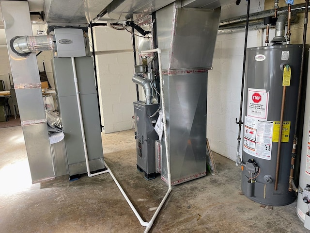 9003 Bronx Ave, Skokie, IL 60077 - utilities featuring gas water heater and heating unit