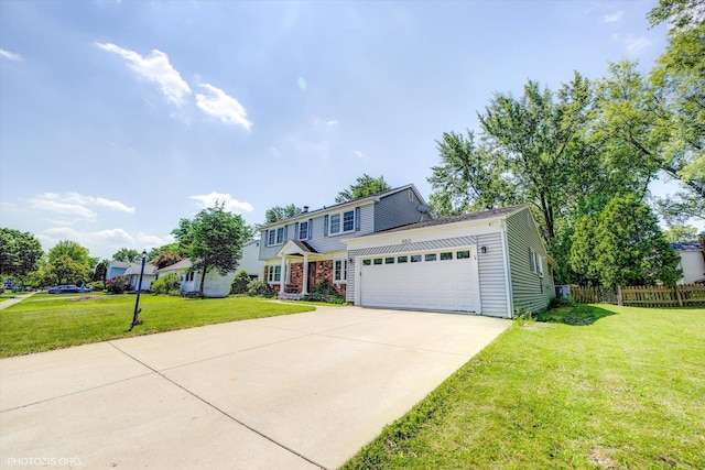 950 Belmar Ln, Buffalo Grove, IL 60089 - view of front facade featuring a garage and concrete driveway