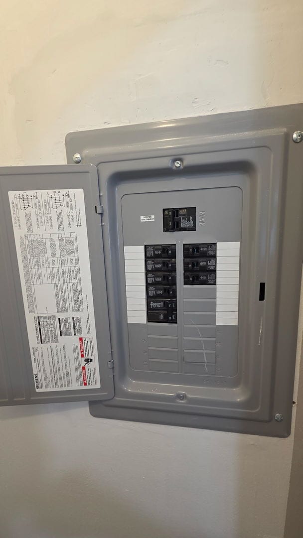 129 Highbury Dr, Elgin, IL 60120 - utility room with electric panel