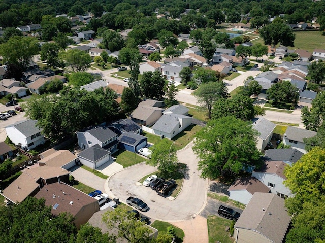 129 Highbury Dr, Elgin, IL 60120 - aerial overview of property's location with nearby suburban area