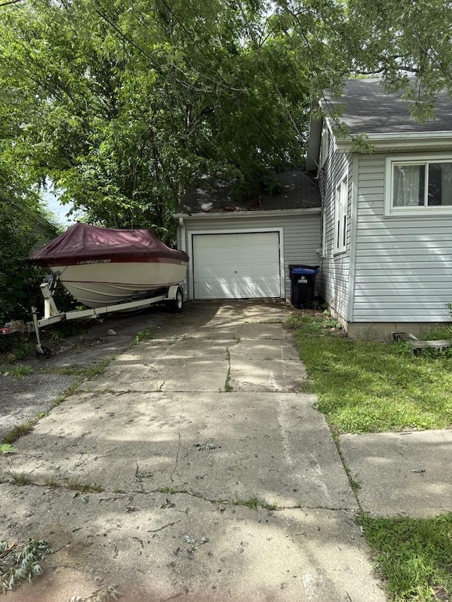 24576 W Norelius Ave, Round Lake, IL 60073 - garage with concrete driveway
