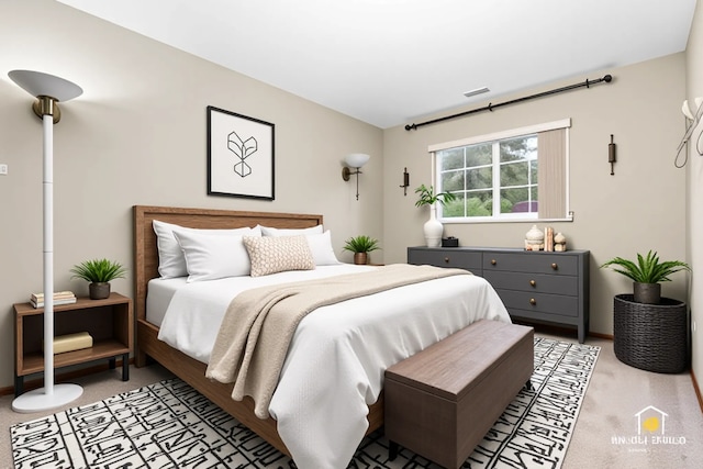951 Viewpoint Dr, Lake In The Hills, IL 60156 - bedroom with light colored carpet