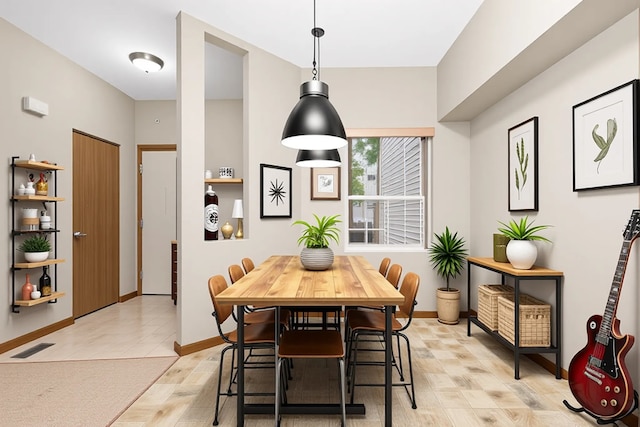 951 Viewpoint Dr, Lake In The Hills, IL 60156 - dining space featuring baseboards
