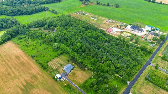 3457 W Hamilton Rd, Monee, IL 60449 - aerial view of property's location featuring rural landscape