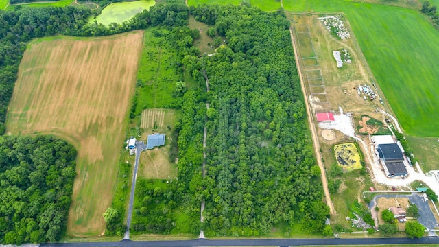 3457 W Hamilton Rd, Monee, IL 60449 - aerial view of property's location with property parcel outlined