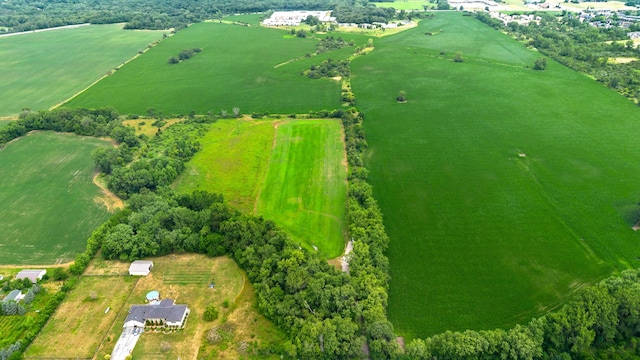 3457 W Hamilton Rd, Monee, IL 60449 - overview of rural landscape