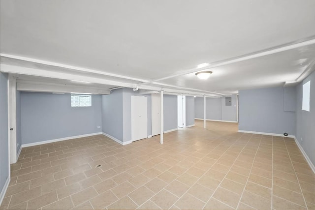 5217 S Green St, Chicago, IL 60609 - basement featuring baseboards