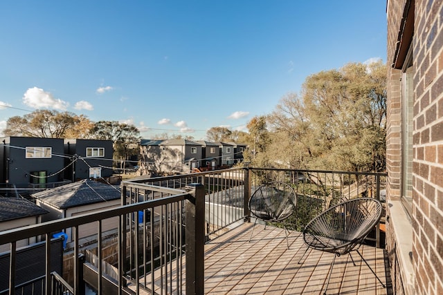4634 S Langley Ave, Chicago, IL 60653 - balcony featuring a residential view