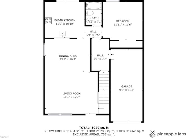 11016 Eaton Ct, Westchester, IL 60154 - view of room layout