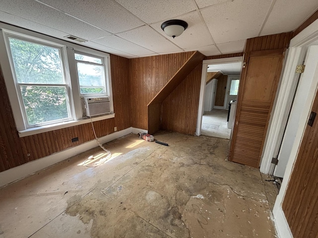 269 E 23rd St, Chicago Heights, IL 60411 - additional living space with wooden walls