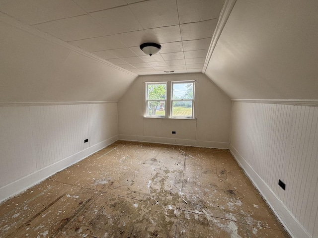 269 E 23rd St, Chicago Heights, IL 60411 - additional living space featuring vaulted ceiling