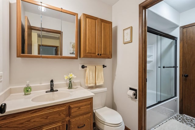 872 Asbury Ln, Schaumburg, IL 60193 - bathroom featuring vanity and enclosed tub / shower combo