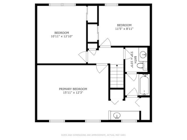 872 Asbury Ln, Schaumburg, IL 60193 - view of room layout