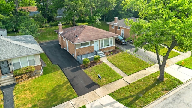 293 Hickory St, Chicago Heights, IL 60411 - aerial view of property and surrounding area