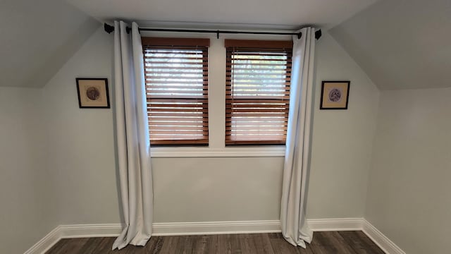 3039 S Kolin Ave, Chicago, IL 60623 - bonus room with lofted ceiling and dark wood-type flooring