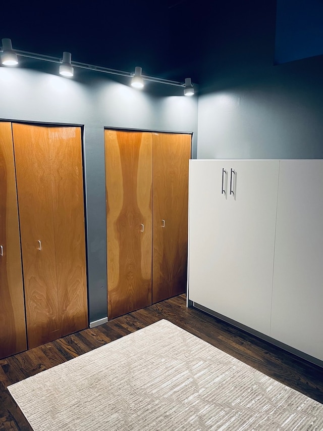 2210 W Wabansia Ave Unit 302, Chicago, IL 60647 - unfurnished bedroom with wood finished floors