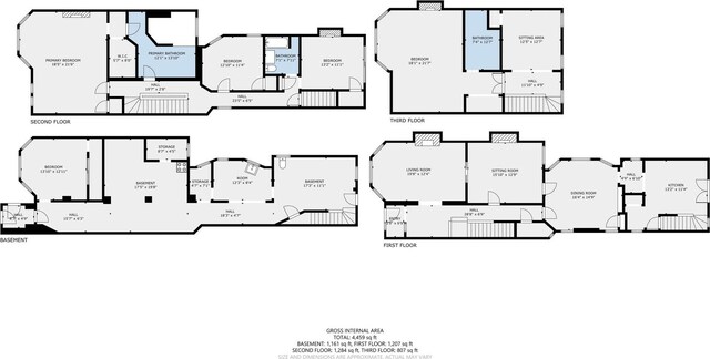 5028 S Blackstone Ave, Chicago, IL 60615 - view of floor plan / room layout