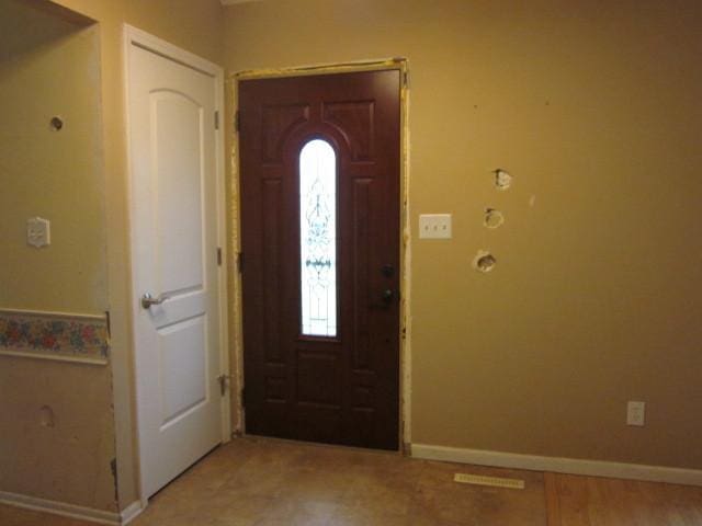 316 Brookwood Trl, Mchenry, IL 60050 - foyer entrance with baseboards
