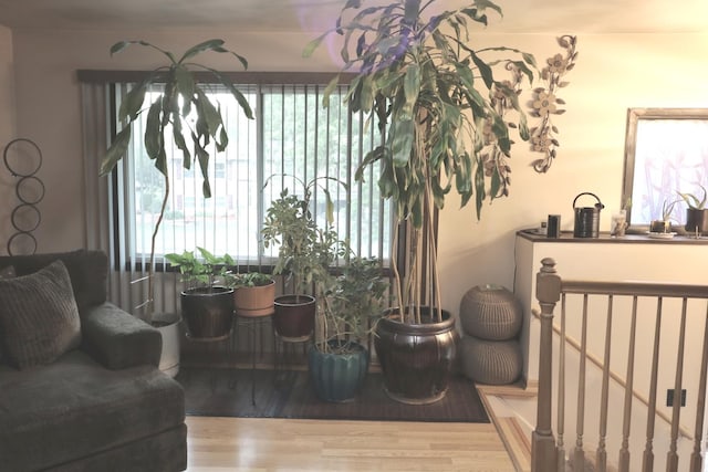 21546 Peterson Ave, Sauk Village, IL 60411 - living area with wood finished floors