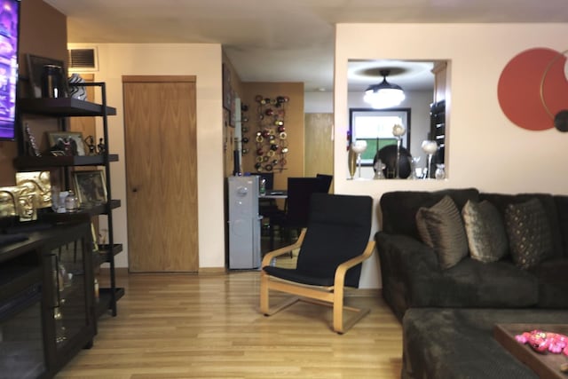21546 Peterson Ave, Sauk Village, IL 60411 - living area with light wood-style flooring