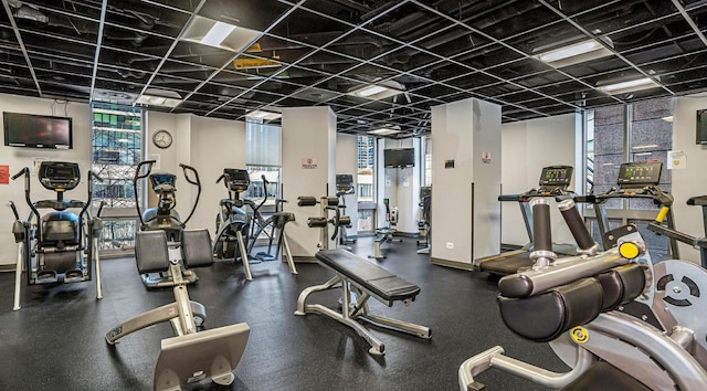222 N Columbus Dr Unit 3702, Chicago, IL 60601 - view of gym