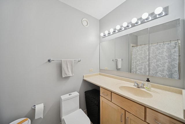 222 N Columbus Dr Unit 3702, Chicago, IL 60601 - full bathroom with toilet and vanity