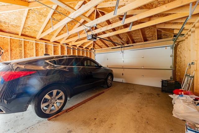 2012 W Coulter St, Chicago, IL 60608 - garage featuring a garage door opener