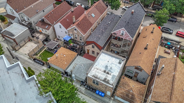 2012 W Coulter St, Chicago, IL 60608 - aerial perspective of suburban area