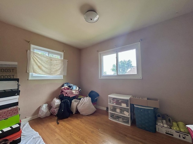 622 N Wisconsin Ave, Villa Park, IL 60181 - unfurnished bedroom with wood finished floors and baseboards