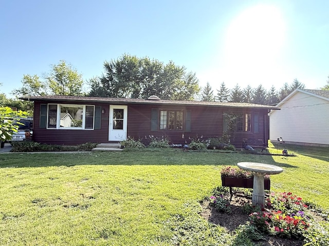 1420 Manhatas Trl, Algonquin, IL 60102 - ranch-style house featuring a front yard
