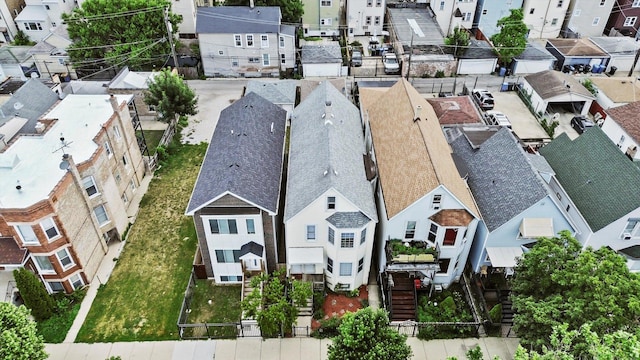 1637 N Keeler Ave, Chicago, IL 60639 - aerial view of residential area