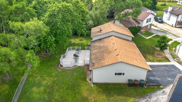 3513 Bordeaux Ct, Hazel Crest, IL 60429 - aerial view of property and surrounding area
