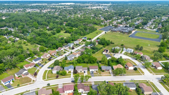 3513 Bordeaux Ct, Hazel Crest, IL 60429 - aerial overview of property's location featuring nearby suburban area