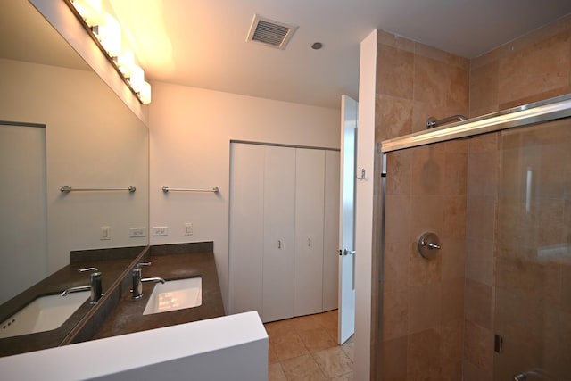 770 W Gladys Ave Unit 606, Chicago, IL 60661 - full bathroom featuring a shower stall and vanity