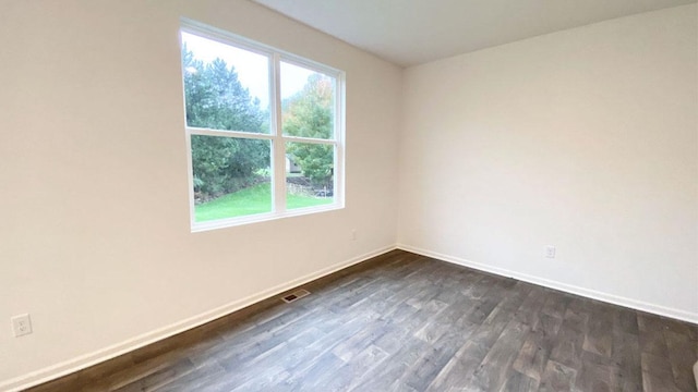1813 Overland Dr, Plainfield, IL 60586 - spare room with healthy amount of natural light and dark wood-type flooring