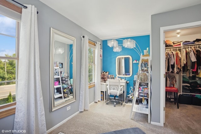 523 N Ela Rd, Barrington, IL 60010 - carpeted office featuring baseboards