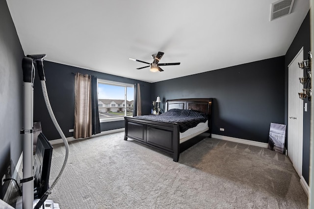 8331 W Chestnut Ct, Frankfort, IL 60423 - bedroom with carpet floors and a ceiling fan