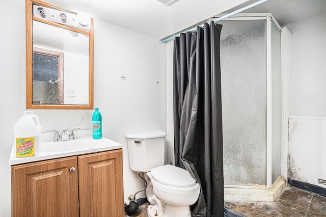 3038 225th St, Sauk Village, IL 60411 - bathroom with a stall shower and vanity